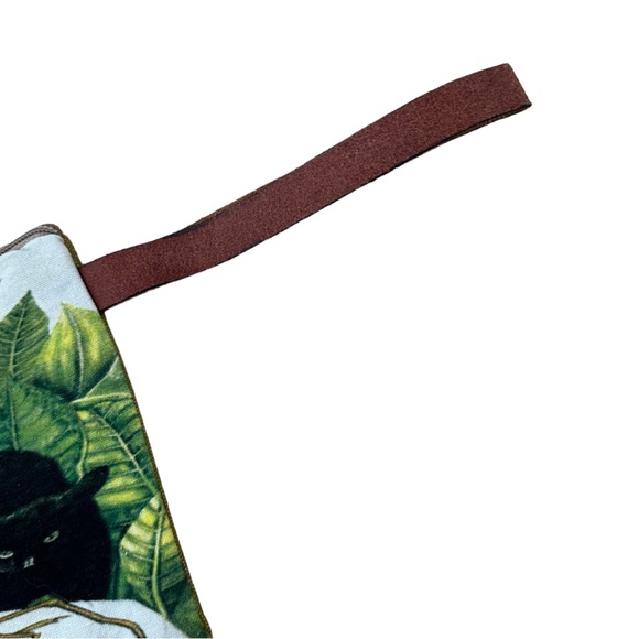 Frida Kahlo Mexican  Wristlet Makeup Bag Pencil Pouch New Without Tags - Picture 4 of 12